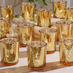 Tea Light Antique Gold