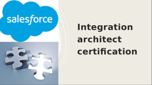 Integration architecture designer certification course