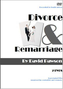 2022 Summer Offers: David Pawson Sermon-Divorce And Remarriage (2 DVDs)