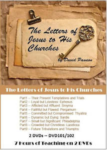 2022 Summer Offers: David Pawson - The Letters of Jesus to His Churches (2 DVDs)