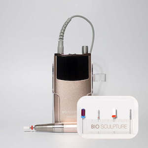 Bio Sculpture: Whisper E-File & 4 Bit Kit - Rose