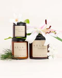 NŌLA Lily & Cyprus Candle