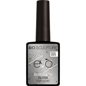 EVO Silver Glitz Gloss Top Coat