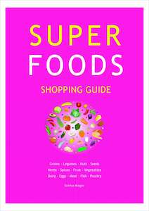 Books And Stuff: Super Foods - The Healthiest Shopping Guide (folds out)