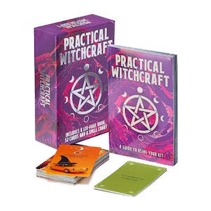 All Stocked Items: Practical Witchcraft Card Set (52 cards & guidebook & spell chart)