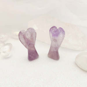 Amethyst Angel (assorted. approx. 4.8x2.2cm)