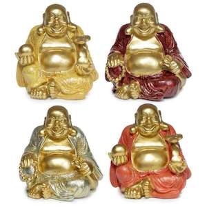 World Spirituality: Laughing Buddha (assorted designs. approx. 8cm)
