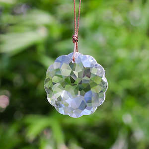 Wall Art Hanging Gifts: Flower Hanging Prism (K9 glass)