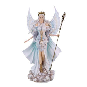 Guardian Angel w. Staff (approx. 37z12z32cm)