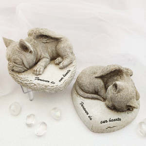 Pet Memorial Heart (cat or dog. approx. 9.5x14.8cm)
