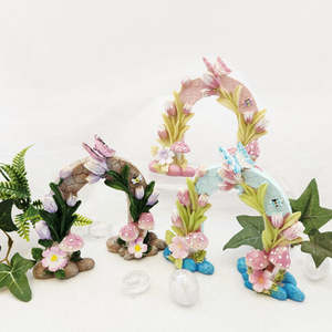 Fairy Garden Arch (assorted colours. approx. 11.5x12.5cm)