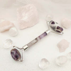 Chevron Amethyst Massage Roller
