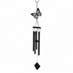 Wall Art Hanging Gifts: Butterfly Windchime (approx. 1m long)
