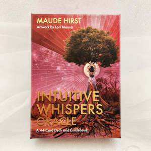 All Stocked Items: Intuitive Whispers Oracle Cards (44 cards & guidebook)