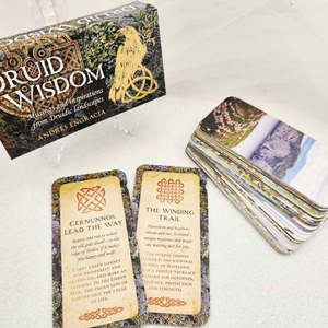 All Stocked Items: Druid Wisdom Mini Affirmation Cards (musings and inspirations from Druidic landscapes)