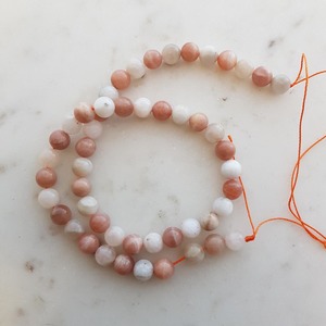 Beads Other Crafts: Moonstone Beads Strand (assorted. approx. 49x8mm beads)