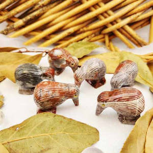 Soapstone Kiwi (assorted. approx. 3x3.8cm)