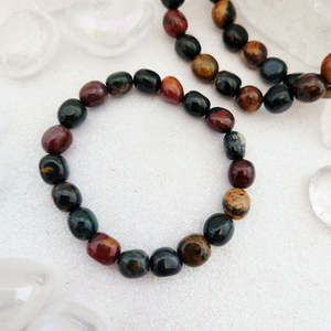 Bloodstone Nugget Bracelet (assorted)