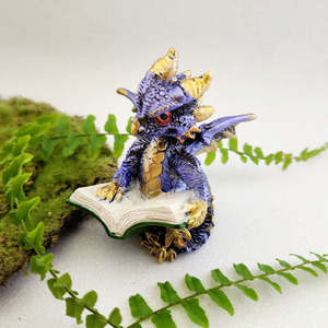 Blue Dragon Reading Book (approx. 9x6cm)