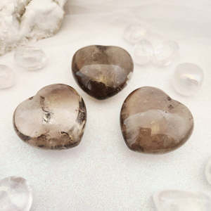 Smoky Quartz Heart