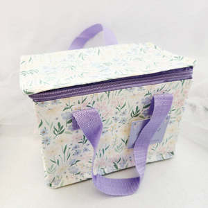 Ditsy Floral Lunch Bag (made from recycled plastic. approx. 15x13cm