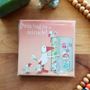 Inspirational Heartfelt Gifts: Praying for a Miracle Magnet