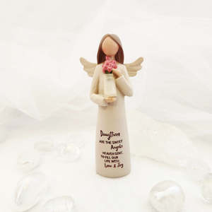 Daughters Are Angels Figurine (approx. 12.5cm)