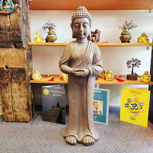 Standing Buddha Statue (approx. 77x26x18cm)