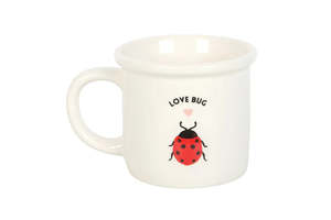All Stocked Items: Love Bug Ceramic Mug - A Ladybird Inspired Gift