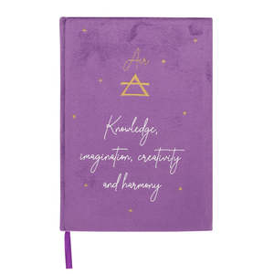 Books And Stuff: Air Element Velvet Notebook