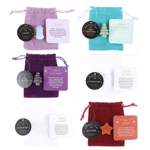 Crystals Fossils: Crystal Christmas Decoration - Assorted Designs & Crystals