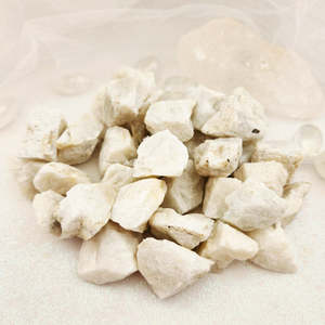White Moonstone Rough Rock