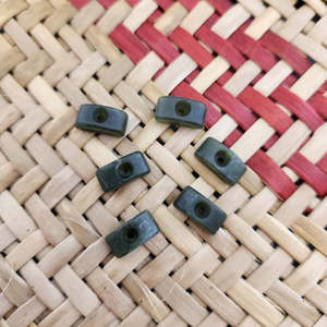 Beads Other Crafts: Greenstone Toggle - From Aotearoa New Zealand, Assorted