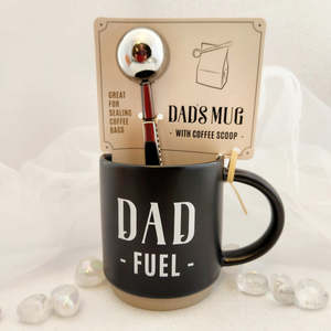 Everything Else: Dad Fuel Mug & Coffee Scoop