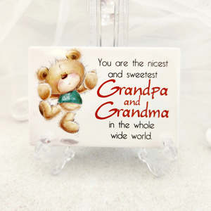 Grandpa & Grandma Magnet