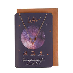Jewellery Other Accessories: Water Element Pendant w. Card