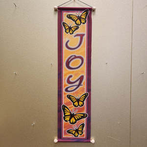 Joy Butterfly Affirmation Banner (approx. 60x15cm)