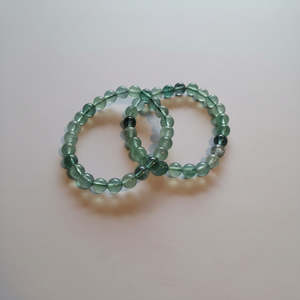 Green Fluorite Crystal Bracelet | Calm & Clarity | Assorted