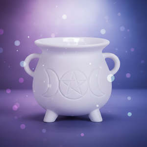 Mystical Magical: Skull Planter | Ceramic | Black