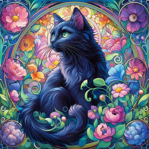 Black Cat | Trivet | Ceramic