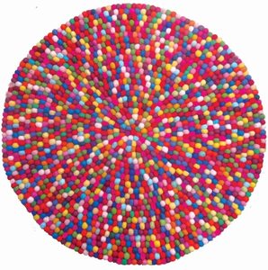 Polychrome Bobble Mat