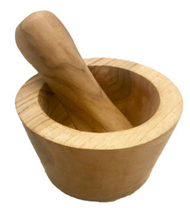 Traditional Wooden Grinder Set