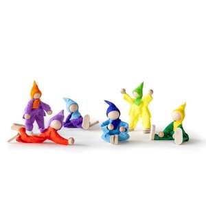 Inspiring Resources: Magic Wood Felt Elves (Set of 6)