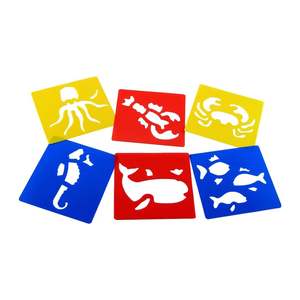 Washable Stencils - Sea Life