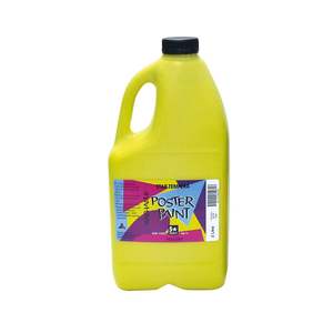 Primary School: Tempera Paint - Yellow 2L Bottle
