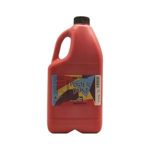 Primary School: Tempera Paint - Red 2L Bottle
