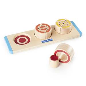 Guidecraft Nesting Circle Fractions