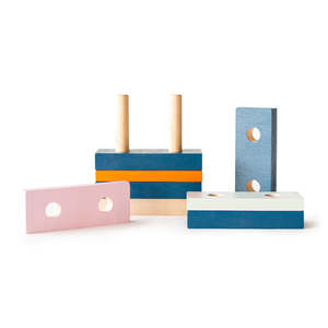 Blue Ribbon: Stacking Rods - Tide