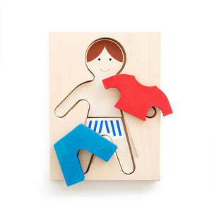 Blue Ribbon: Boy Figure Puzzle