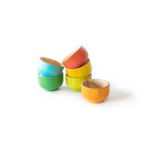 Rainbow Sorting Bowls (6)